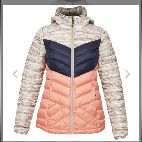 Ladies Colour block Lole Puffer Jacket - Picture 1 of 11